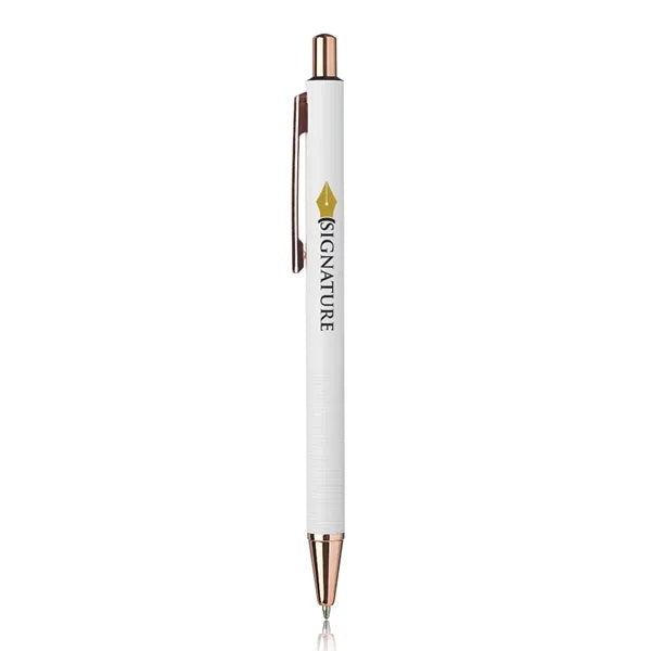 Ridge Click Metal Pen