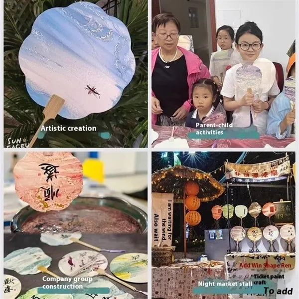 Lacquer DIY Floating Fan Set