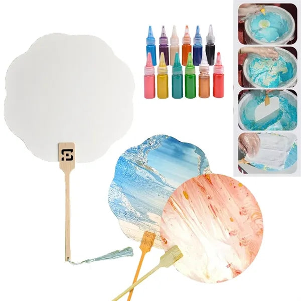 Lacquer DIY Floating Fan Set