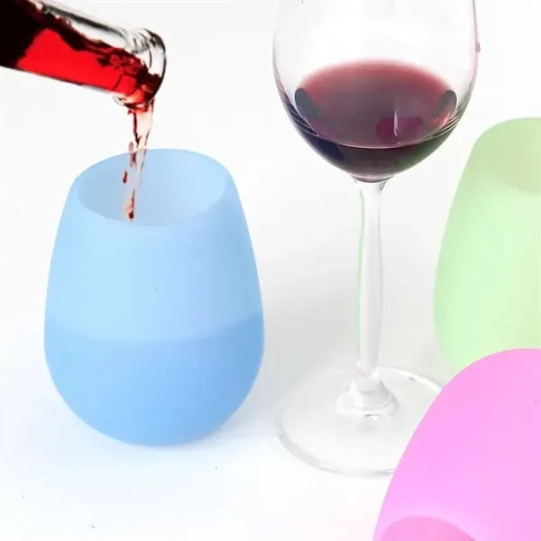Unbreakable Silicone Wine Glasses