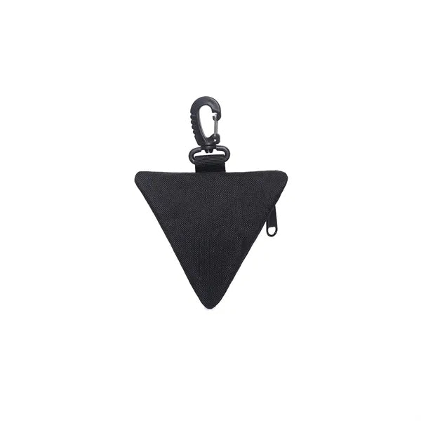 Mini Tactical Zipper Pouch with Clip for Travel & EDC