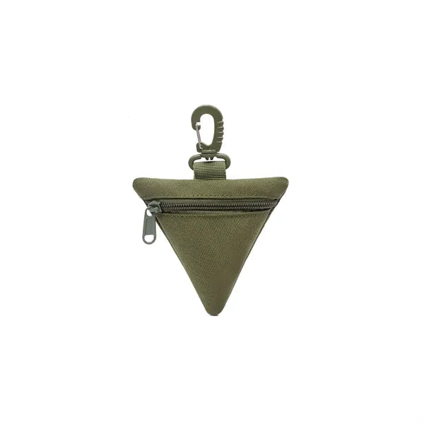 Mini Tactical Zipper Pouch with Clip for Travel & EDC