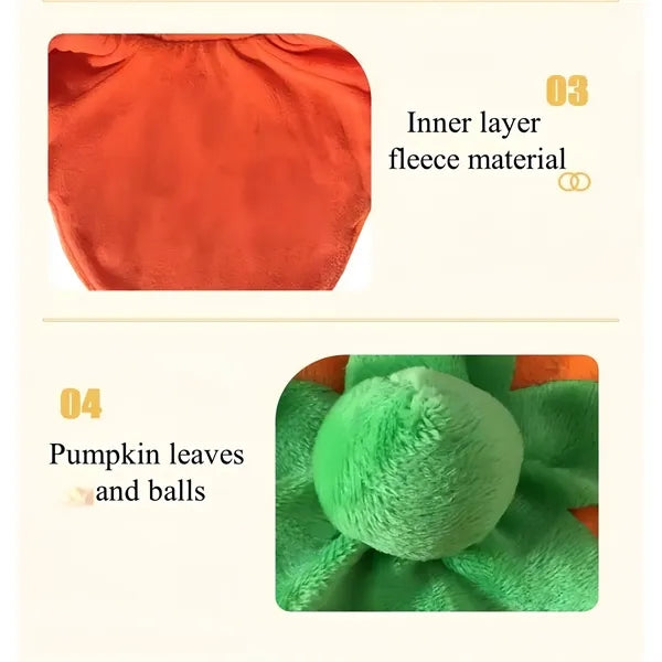 Pet Halloween Pumpkin Costume For Dogs