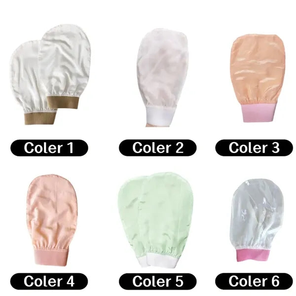 Turkish Silk Exfoliating Glove Set