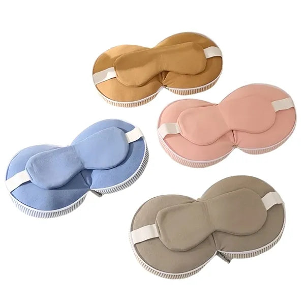 2-in-1 eye mask neck pillow