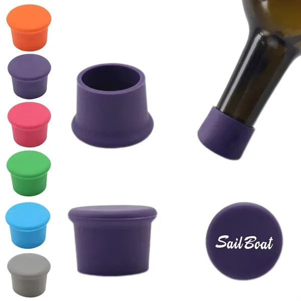 Silicone wine bottle preservation cap