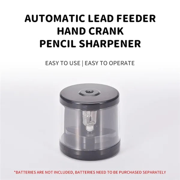 Electric Pencil Sharpener With Blades
