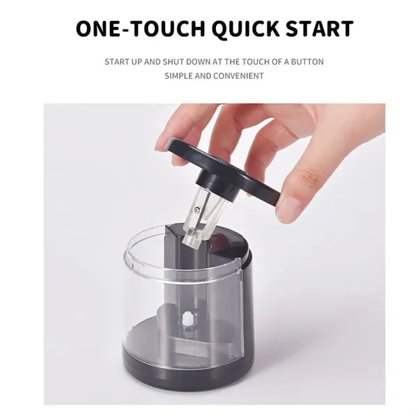 Electric Pencil Sharpener With Blades