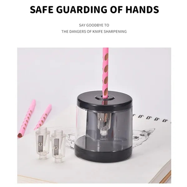 Electric Pencil Sharpener With Blades