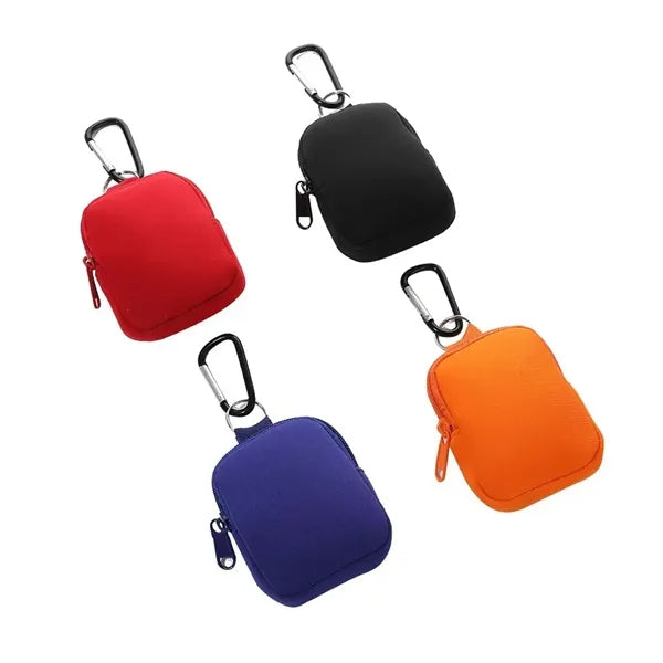 Mini Tactical Round Waterproof Waist Bag With Buckle Zipper