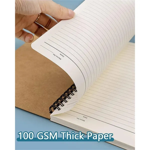 Lined Spiral Journal Notebook