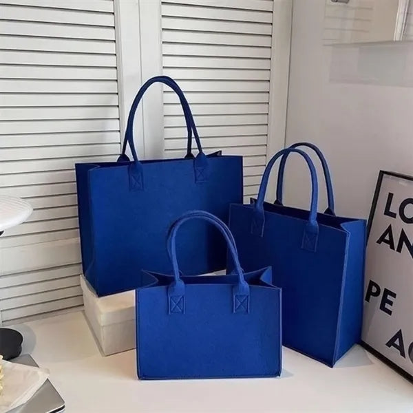 Large Capacity Felt Tote Bag