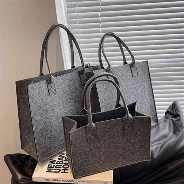 Large Capacity Felt Tote Bag