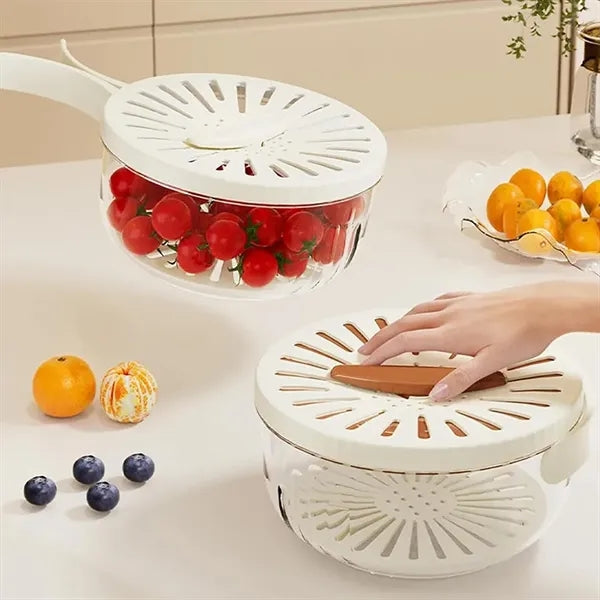 Draining Bowl With Cover