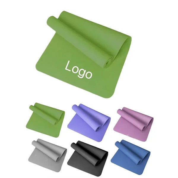TPE Yoga Mat Non Slip with Alignment Lines