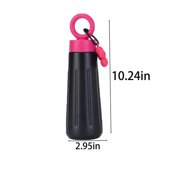 15 oz Petal shaped Stainless Steel Insulated Water Bottle
