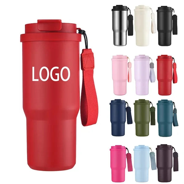 25 OZ Tumbler with Rope and Straw