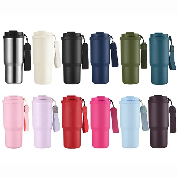 25 OZ Tumbler with Rope and Straw