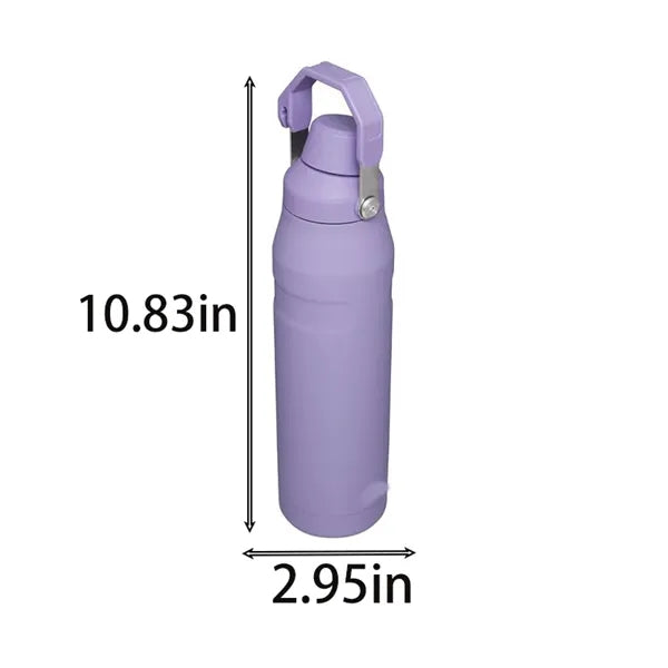 16oz Angled Spout Lid Sports Water Bottle