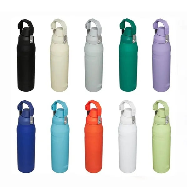 16oz Angled Spout Lid Sports Water Bottle