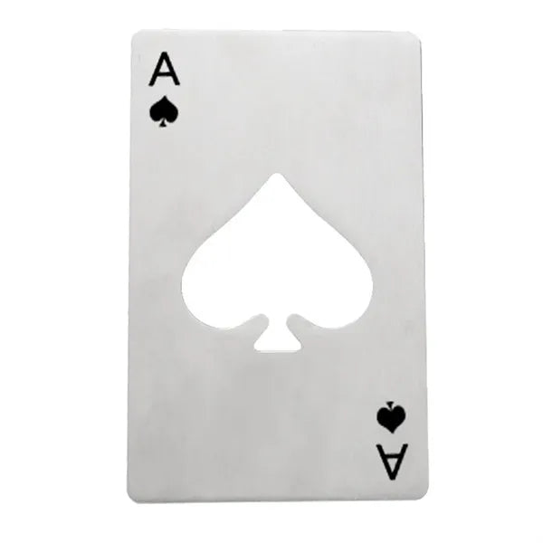 Stainless Steel Poker Shaped Bottle Opener