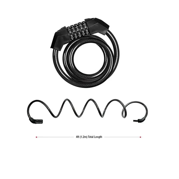 Bike Lock Cable with Combination