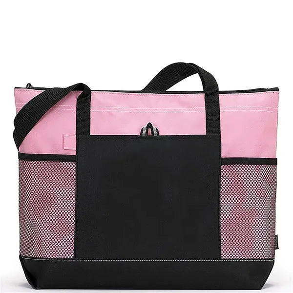 600D Oxford Zippered Tote Bag