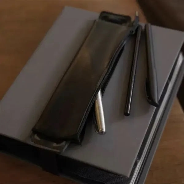 Stretch PU Anti-Loss Pouch for Pens & Tablets