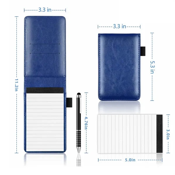 A7 Pocket Notepad Holder Set With Pen
