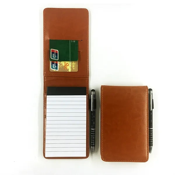 A7 Pocket Notepad Holder Set With Pen