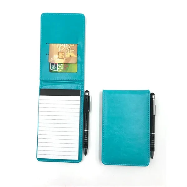 A7 Pocket Notepad Holder Set With Pen