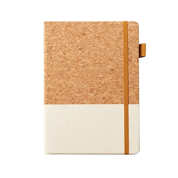 A5 Cork Leather Journal Notebook