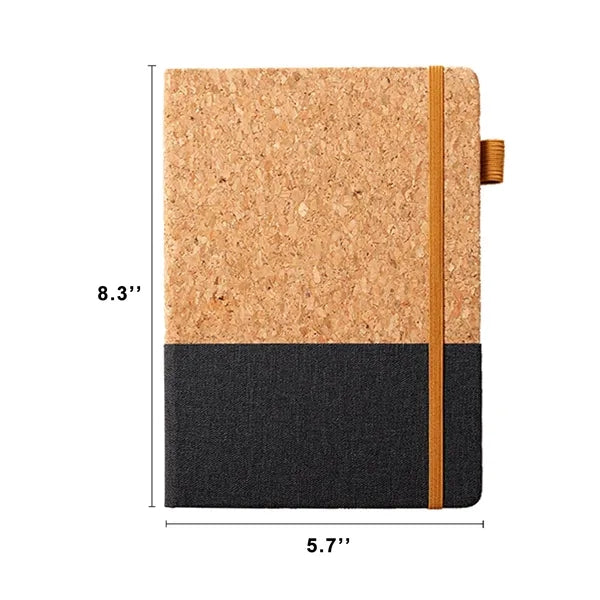 A5 Cork Leather Journal Notebook