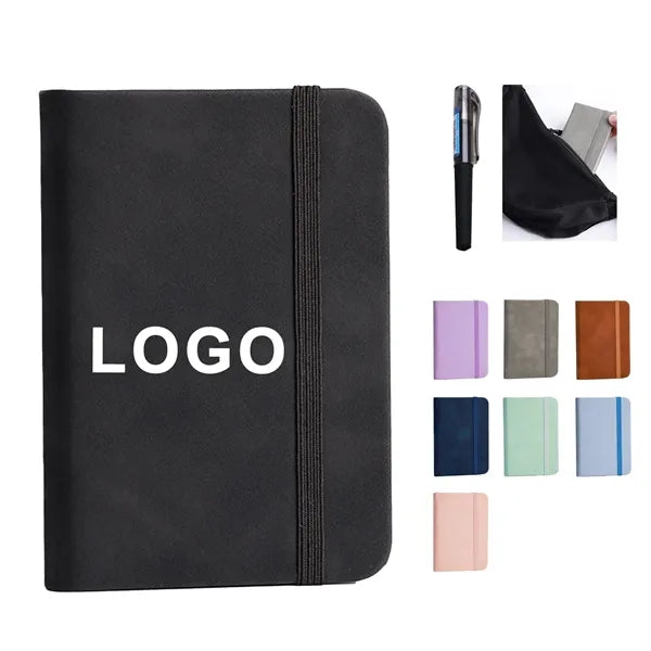 A7 Pocket Notebook Journal with Pens