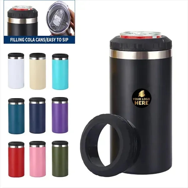16oz double-walled vacuum insulated cold-retaining car cup c