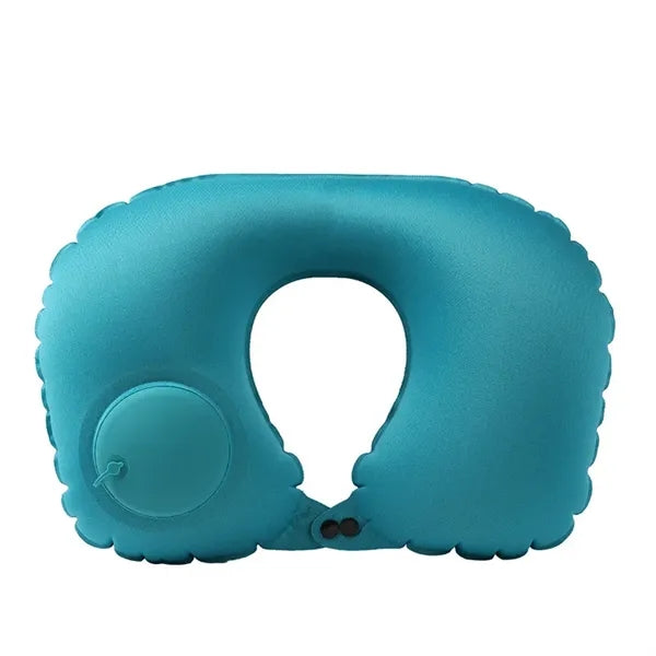 U-Shaped Inflatable Travel Neck Pillow