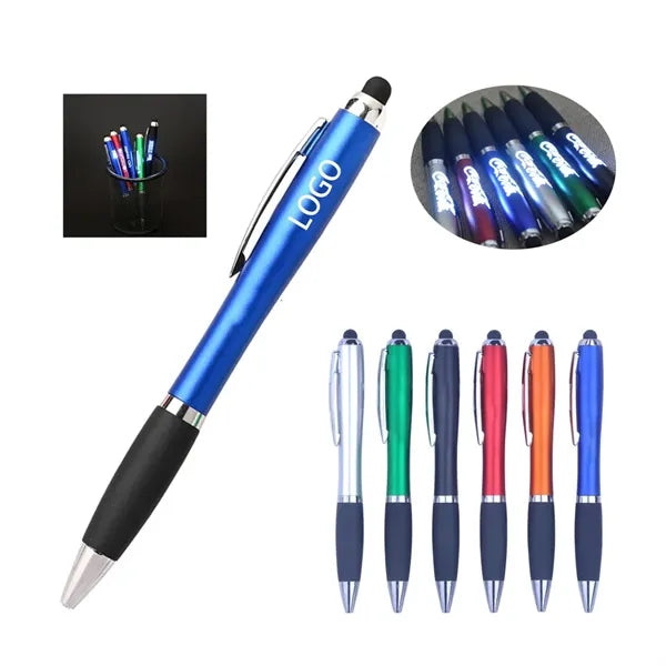 Logo Light Up Stylus Pen