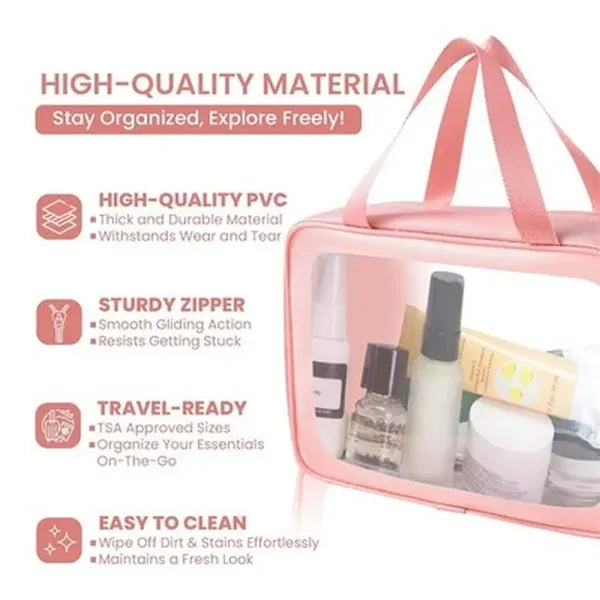 Waterproof Makeup Bag Set