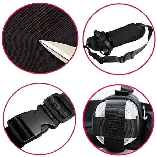 Sports Hydration Waist Pack Running Belt with Bottle Holder