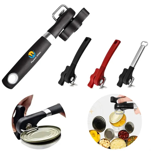 Manual Safety Multifunctional Can Opener Stainless Steel