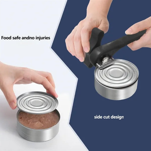 Manual Safety Multifunctional Can Opener Stainless Steel