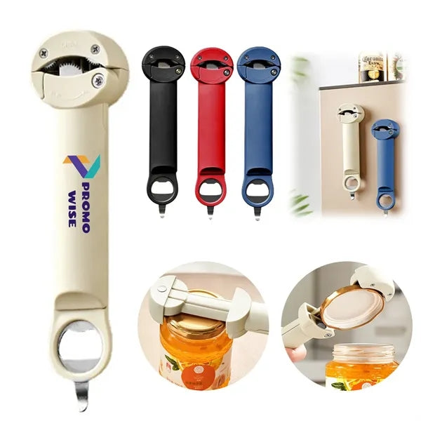 Multifunctional Magnetic Safety Can Bottle Opener