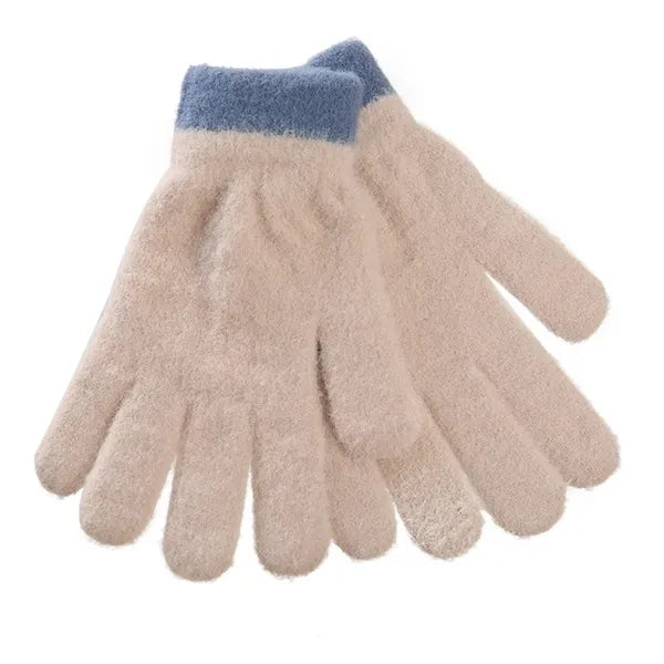 Children's Knitted Thick Gloves