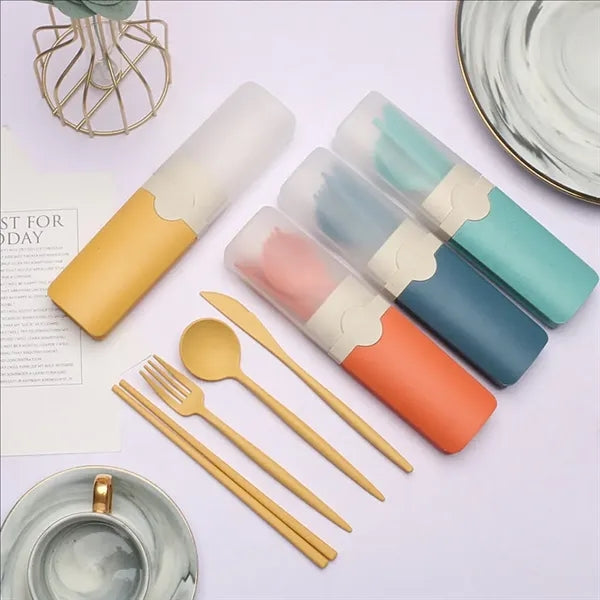 Portable Travel Tableware Set