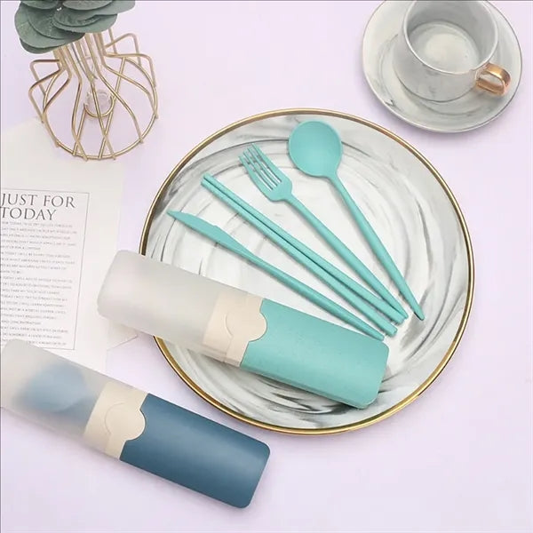Portable Travel Tableware Set