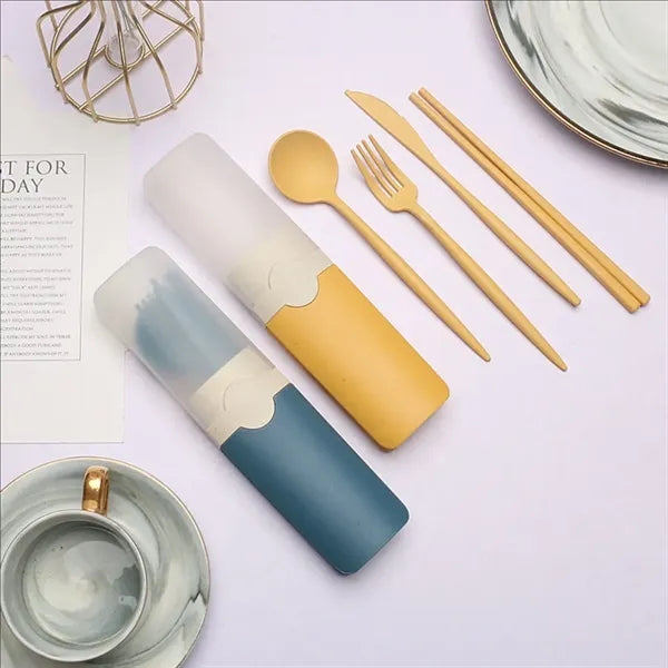 Portable Travel Tableware Set