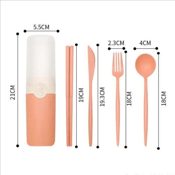 Portable Travel Tableware Set