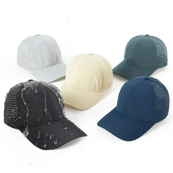 Summer Quick-Dry Baseball Cap Mesh Sun Hat