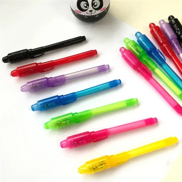 Invisible Magic Marker Ink Pen UV Light Secret Messages