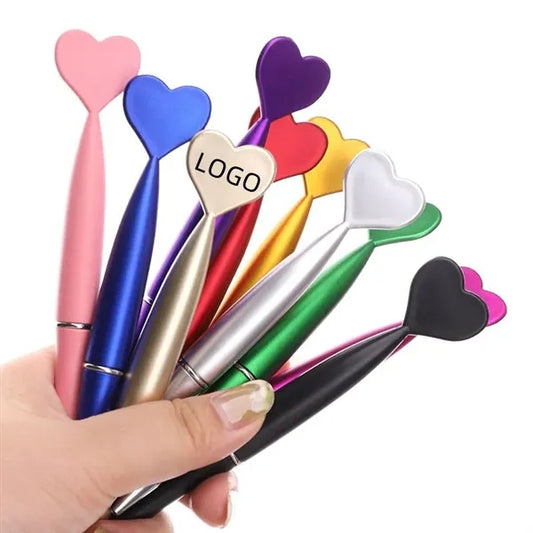 Logo Love Ballpoint Heart Shape Pens